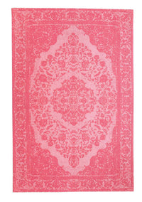 Tapis design - 200 x 140 cm - rouge clair