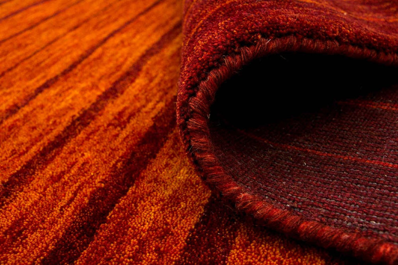 Tapis Gabbeh - Indus - 200 x 140 cm - rouille