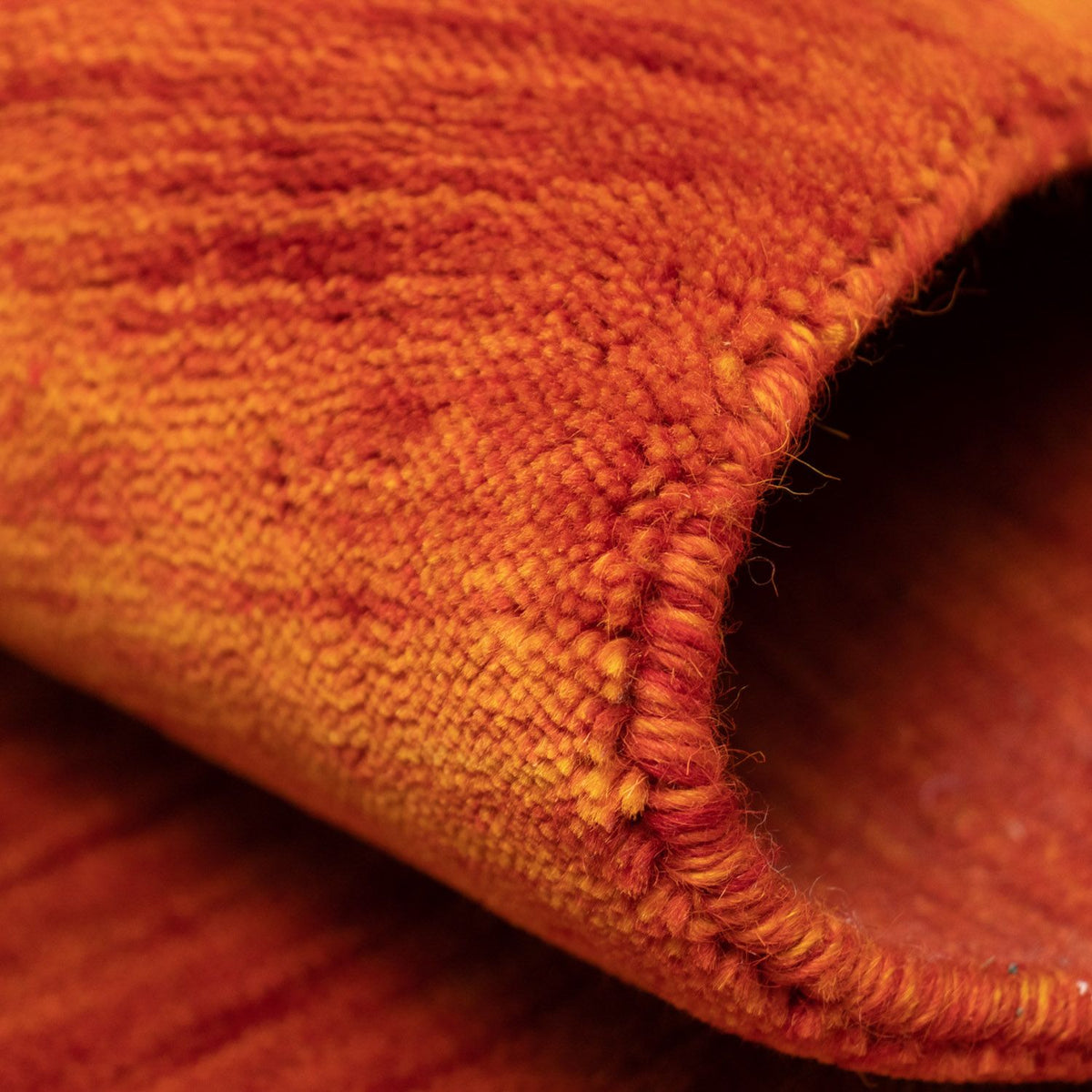 Tapis Gabbeh - Softy - 200 x 140 cm - orange