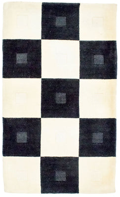 Tapis en laine - 150 x 90 cm - multicolore