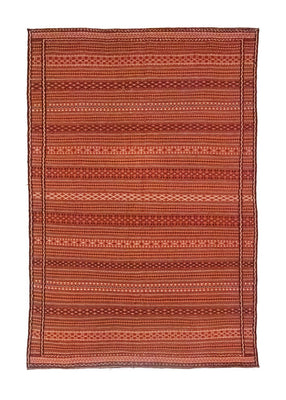 Tapis Kelim - Oriental - 242 x 166 cm - marron