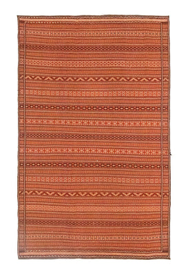 Tapis Kelim - Oriental - 300 x 194 cm - orange
