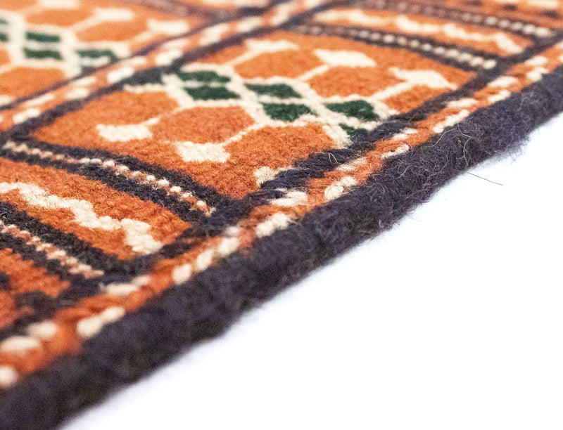 Tapis Kelim - Oriental - 300 x 195 cm - marron
