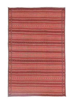 Tapis Kelim - Oriental - 301 x 197 cm - rouge