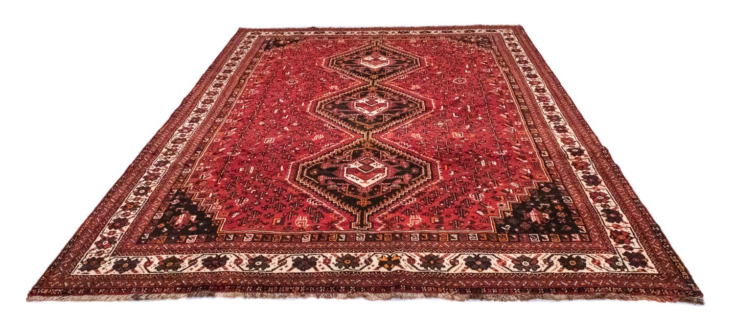 Tapis persan - Nomadic - 300 x 215 cm - rouge