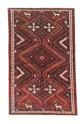 Tapis persan - Nomadic - 270 x 175 cm - marron