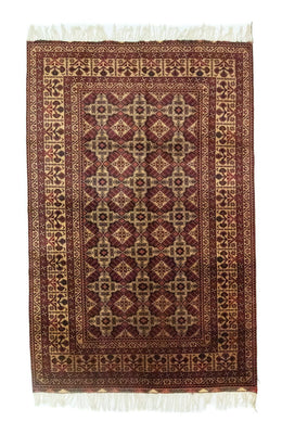 Tapis afghan - 283 x 199 cm - marron