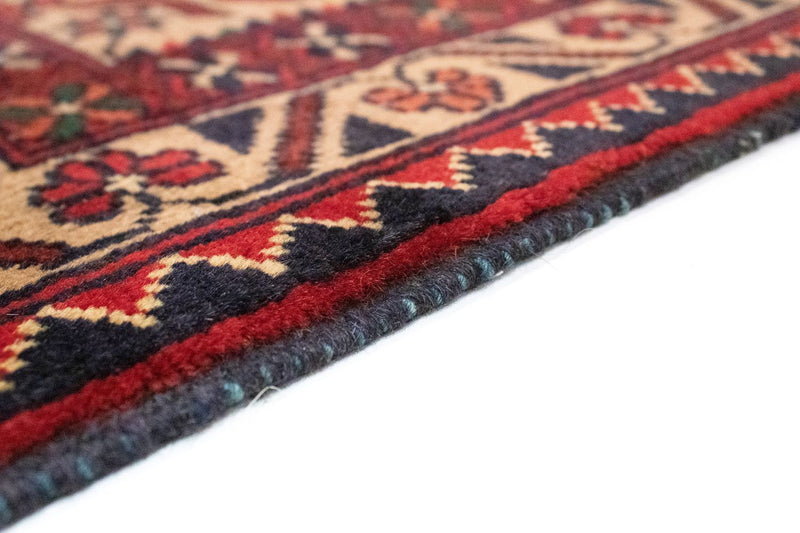 Tapis afghan - 283 x 199 cm - marron