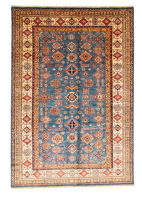 Tapis Ziegler - Kazak - 303 x 205 cm - bleu