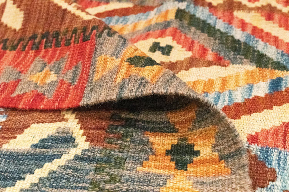 Tapis Kelim - Oriental - 203 x 154 cm - orange