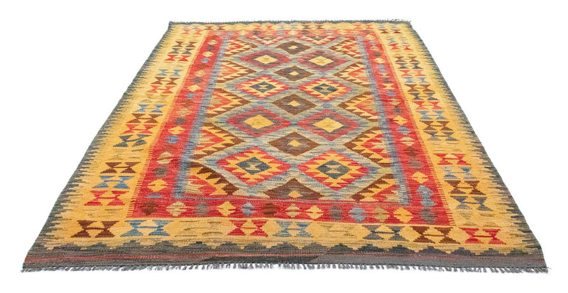 Tapis Kelim - Oriental - 208 x 152 cm - jaune