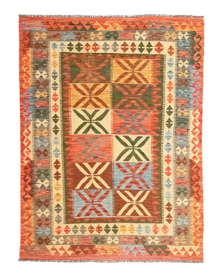 Tapis Kelim - Oriental - 206 x 154 cm - orange