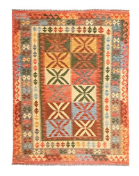 Tapis Kelim - Oriental - 206 x 154 cm - orange