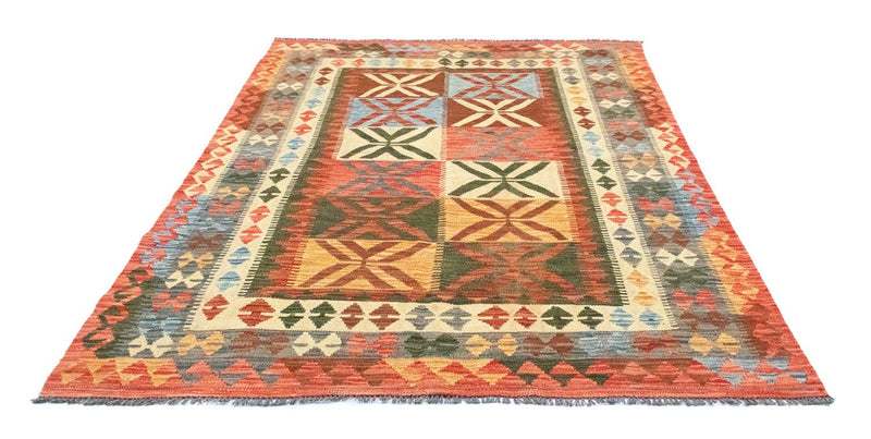 Tapis Kelim - Oriental - 206 x 154 cm - orange