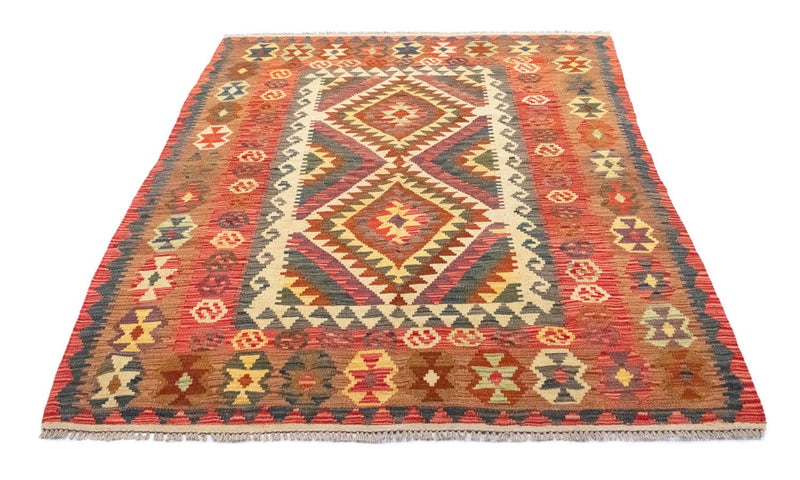 Tapis Kelim - Oriental - 203 x 148 cm - orange