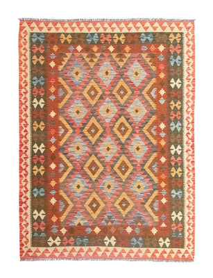 Tapis Kelim - Oriental - 217 x 160 cm - orange