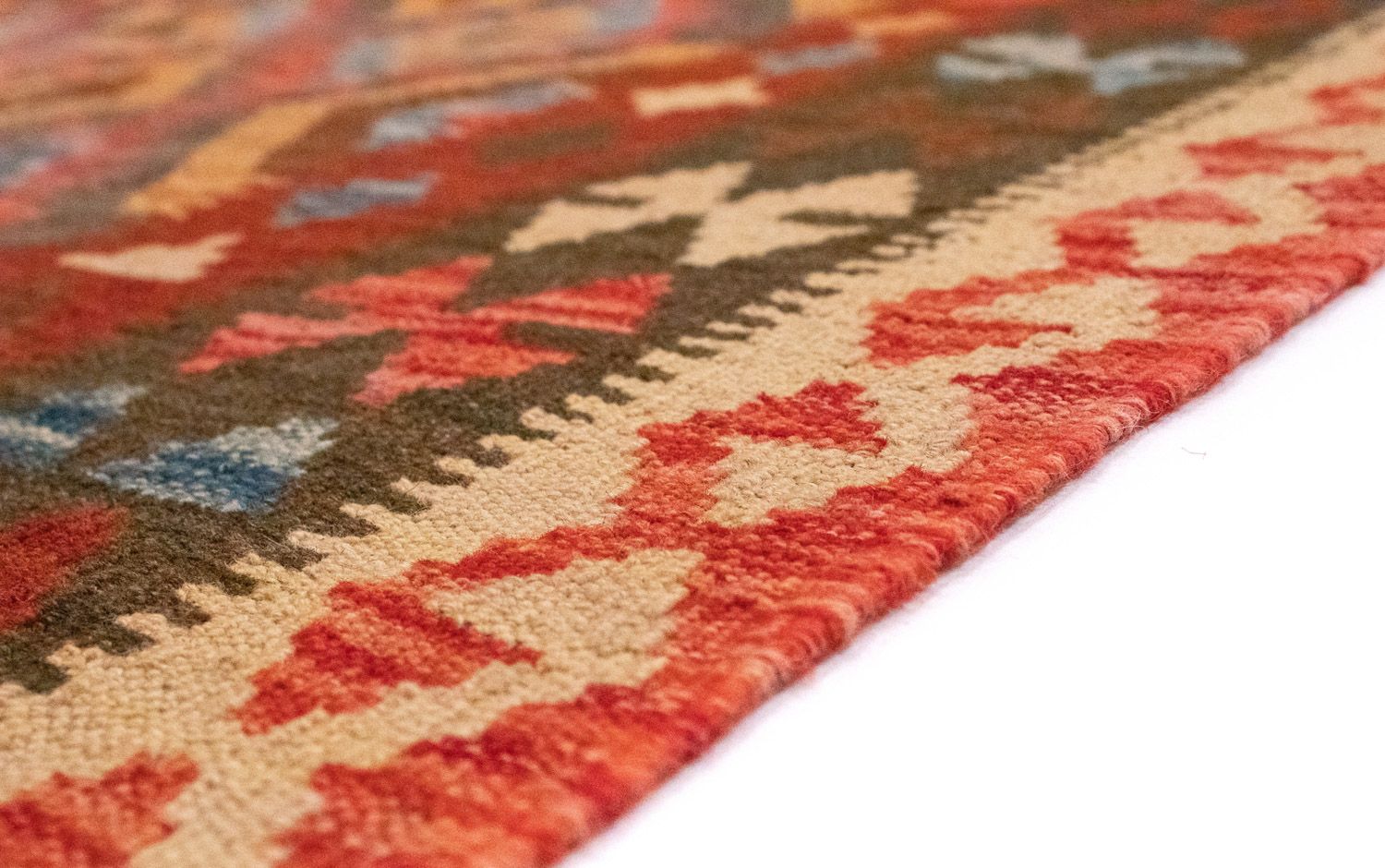 Tapis Kelim - Oriental - 217 x 160 cm - orange
