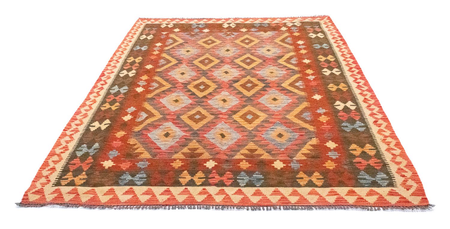 Tapis Kelim - Oriental - 217 x 160 cm - orange