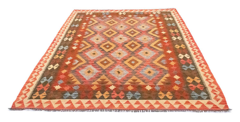 Tapis Kelim - Oriental - 217 x 160 cm - orange