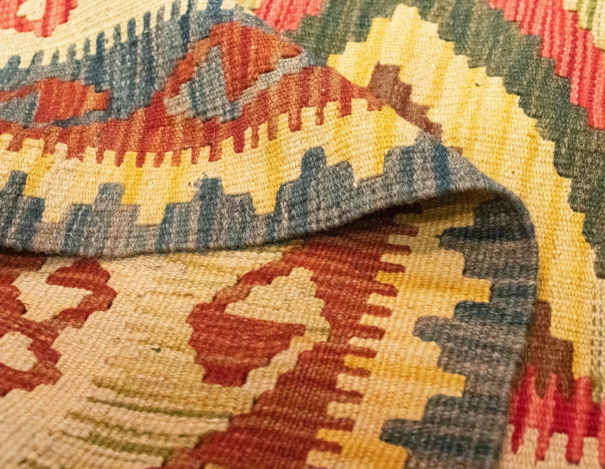 Tapis Kelim - Oriental - 207 x 139 cm - multicolore