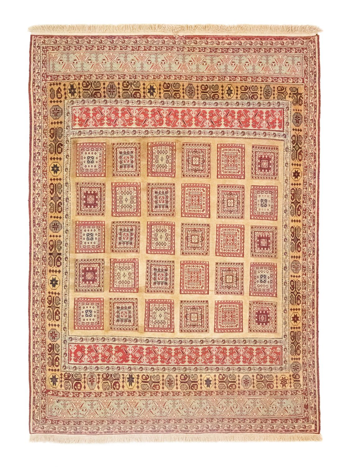 Tapis persan - Nomadic - 224 x 162 cm - or