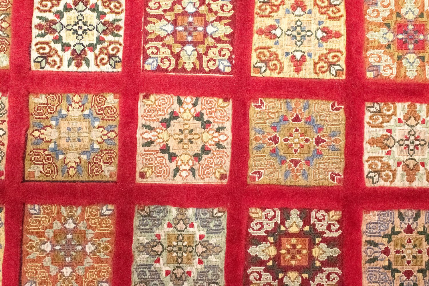 Tapis persan - Nomadic - 121 x 81 cm - rouge