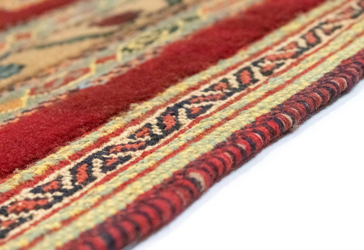 Tapis persan - Nomadic - 114 x 81 cm - rouge