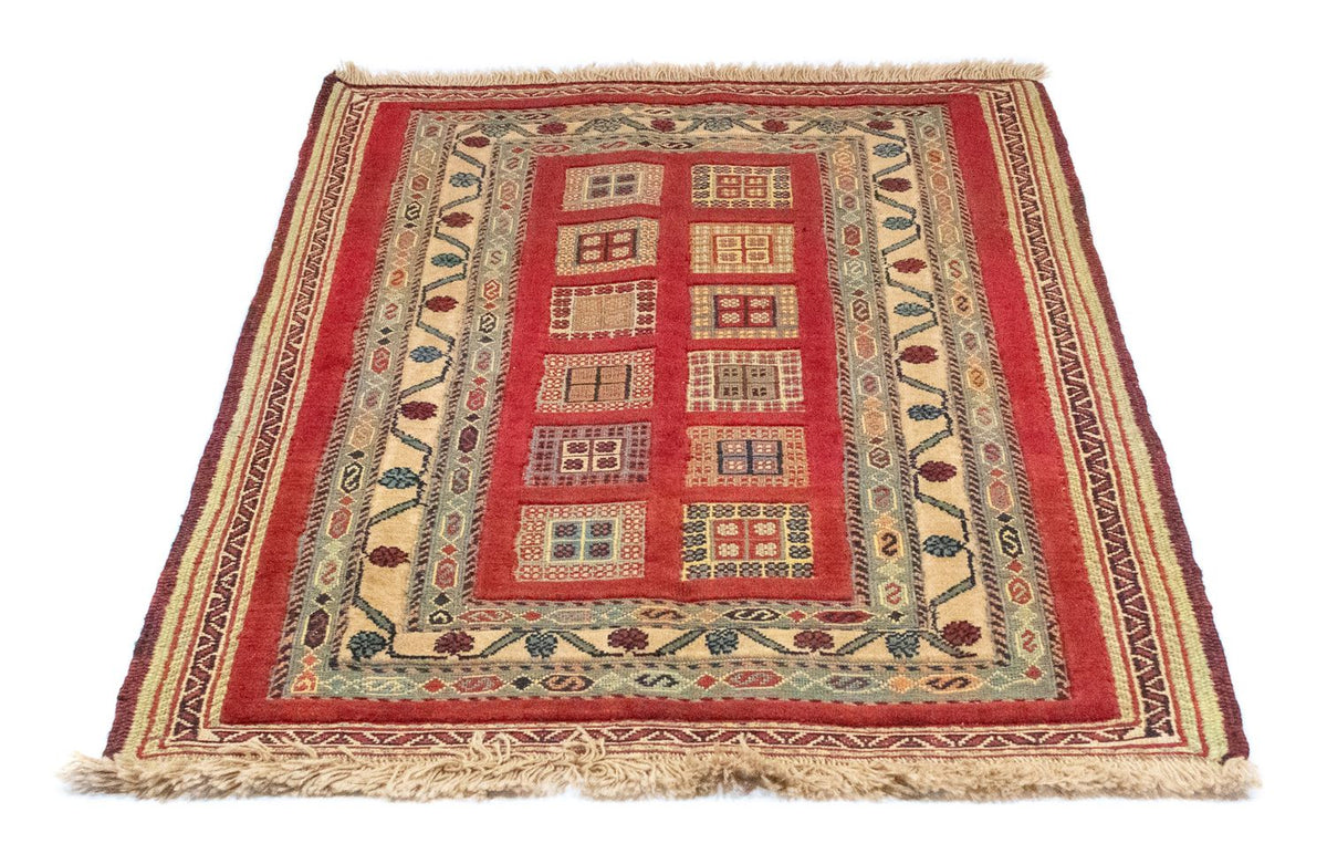 Tapis persan - Nomadic - 114 x 81 cm - rouge