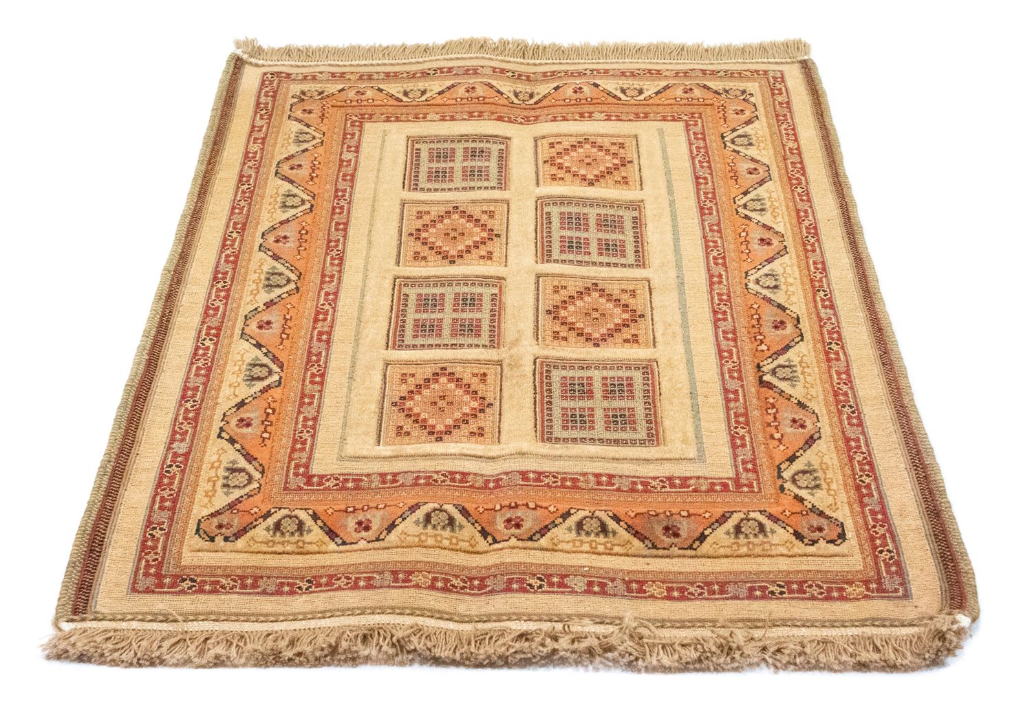 Tapis persan - Nomadic - 114 x 80 cm - multicolore