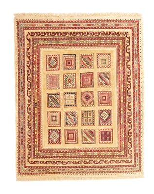 Tapis persan - Nomadic - 149 x 121 cm - rouge