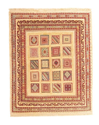 Tapis persan - Nomadic - 149 x 121 cm - rouge