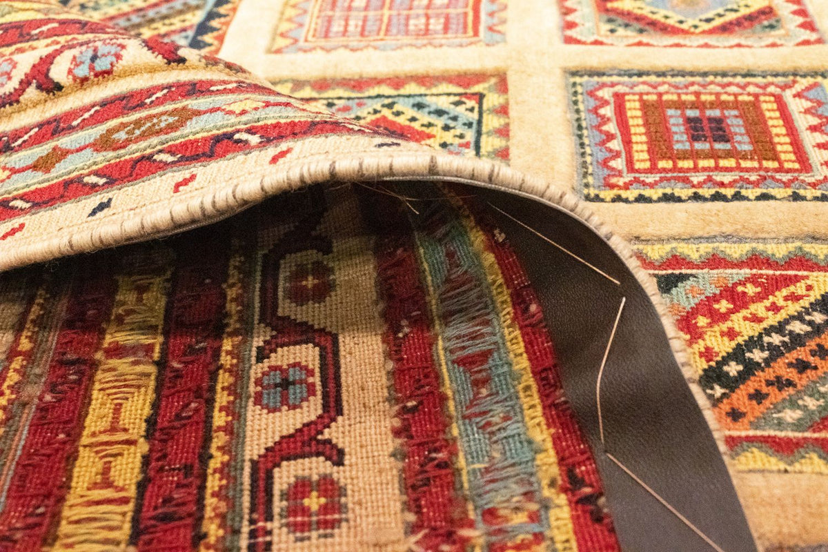 Tapis persan - Nomadic - 149 x 121 cm - rouge