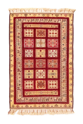 Tapis persan - Nomadic - 148 x 105 cm - rouge
