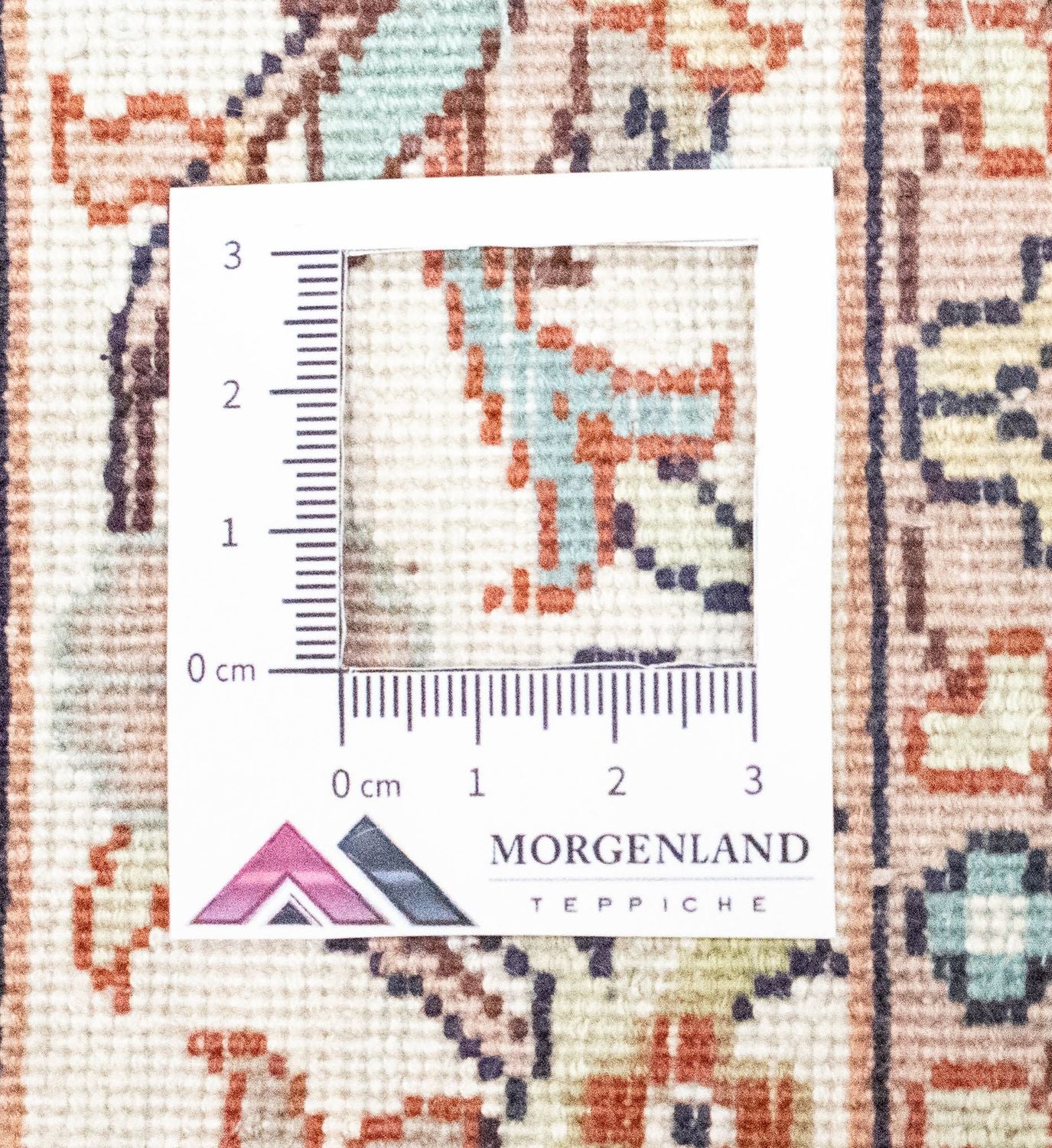 Tapis en soie - Soie du Cachemire - 125 x 80 cm - beige