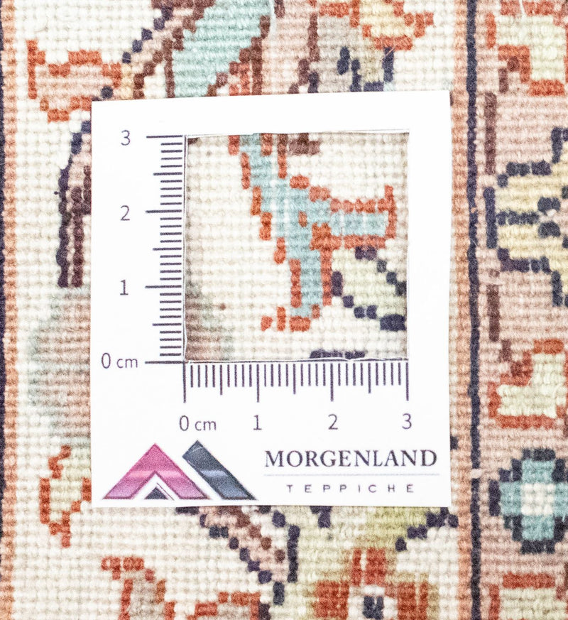 Tapis en soie - Soie du Cachemire - 125 x 80 cm - beige
