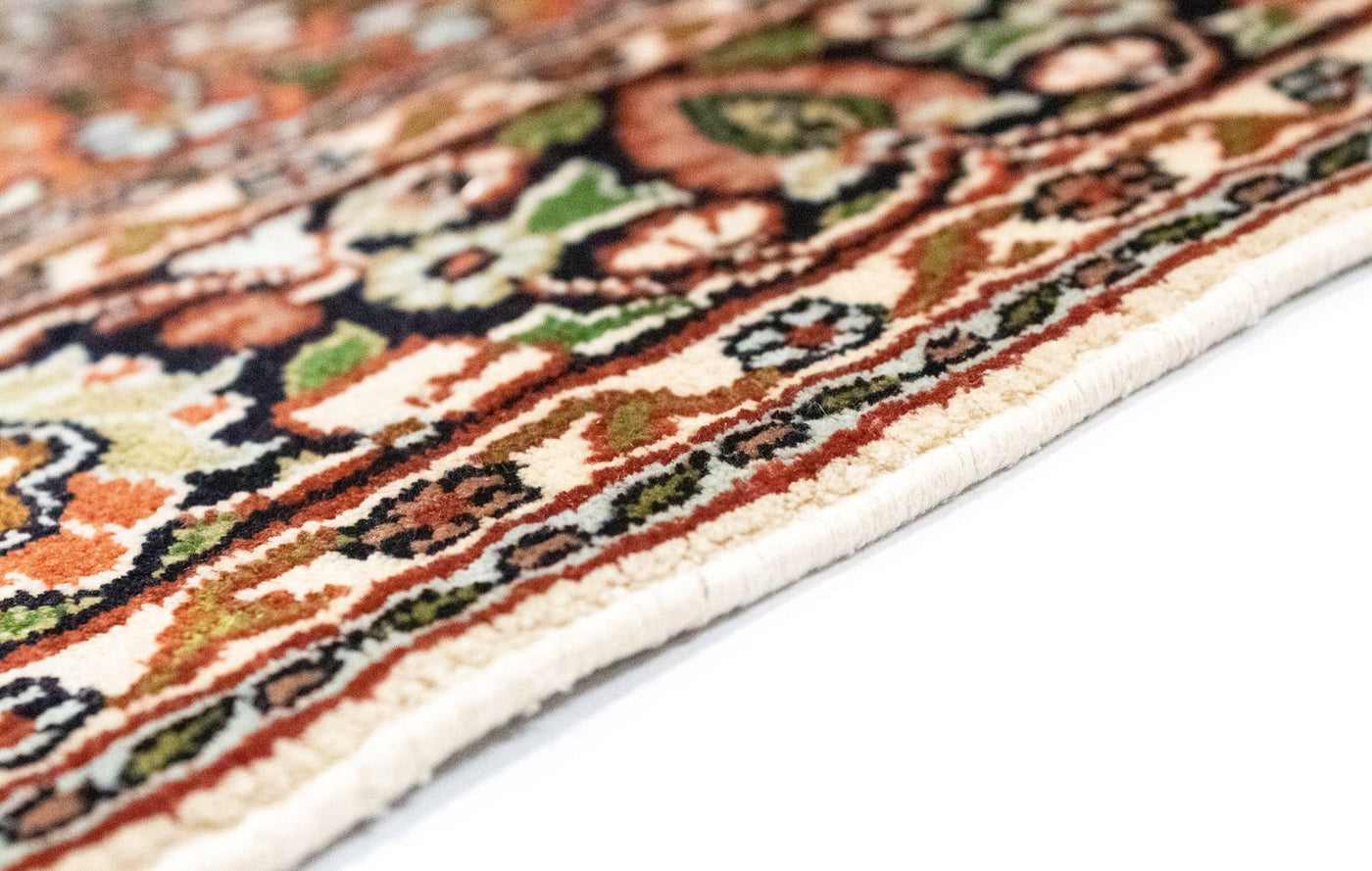 Tapis en soie du Cachemire Tapis 125x83cm - Tapis oriental