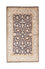 Tapis en soie - Soie du Cachemire - 127 x 74 cm - bleu