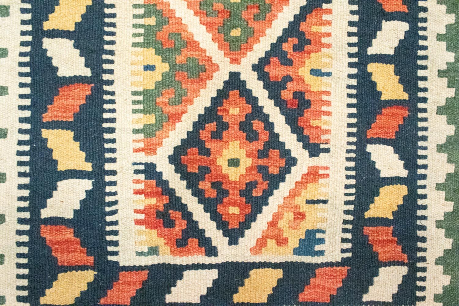 Tapis Kelim - Oriental - 90 x 61 cm - bleu