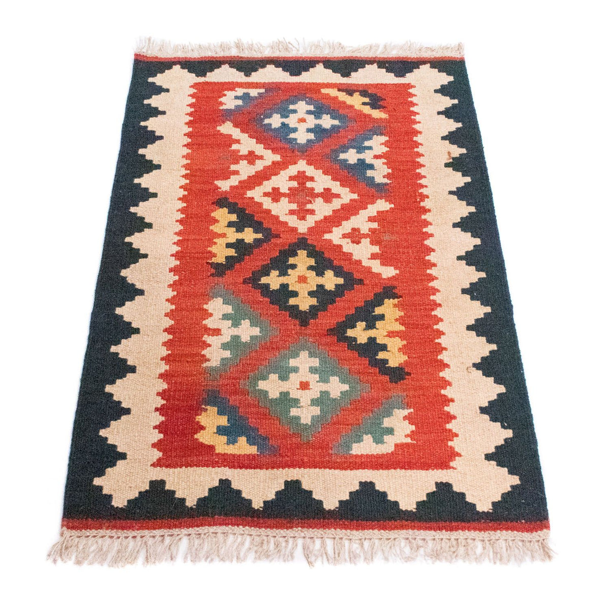Tapis Kelim - Oriental - 97 x 60 cm - orange