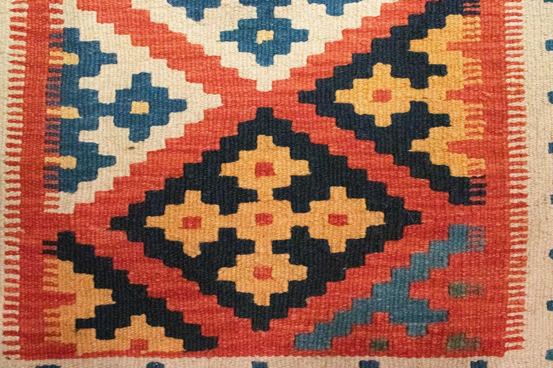 Tapis Kelim - Oriental - 95 x 64 cm - orange