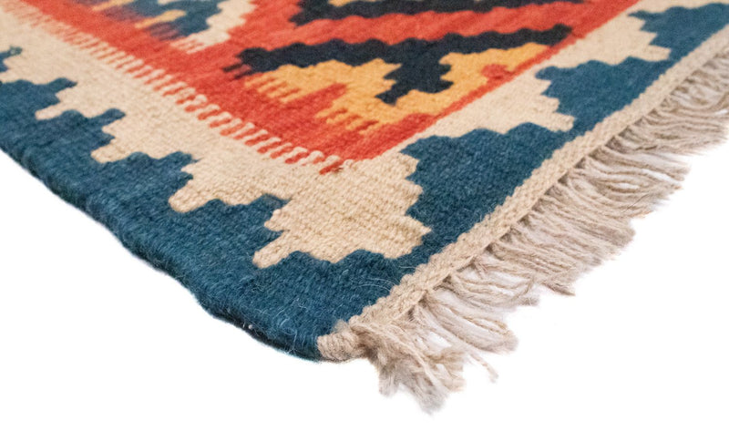 Tapis Kelim - Oriental - 95 x 64 cm - orange
