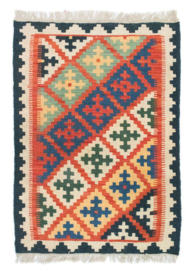 Tapis Kelim - Oriental - 92 x 65 cm - orange