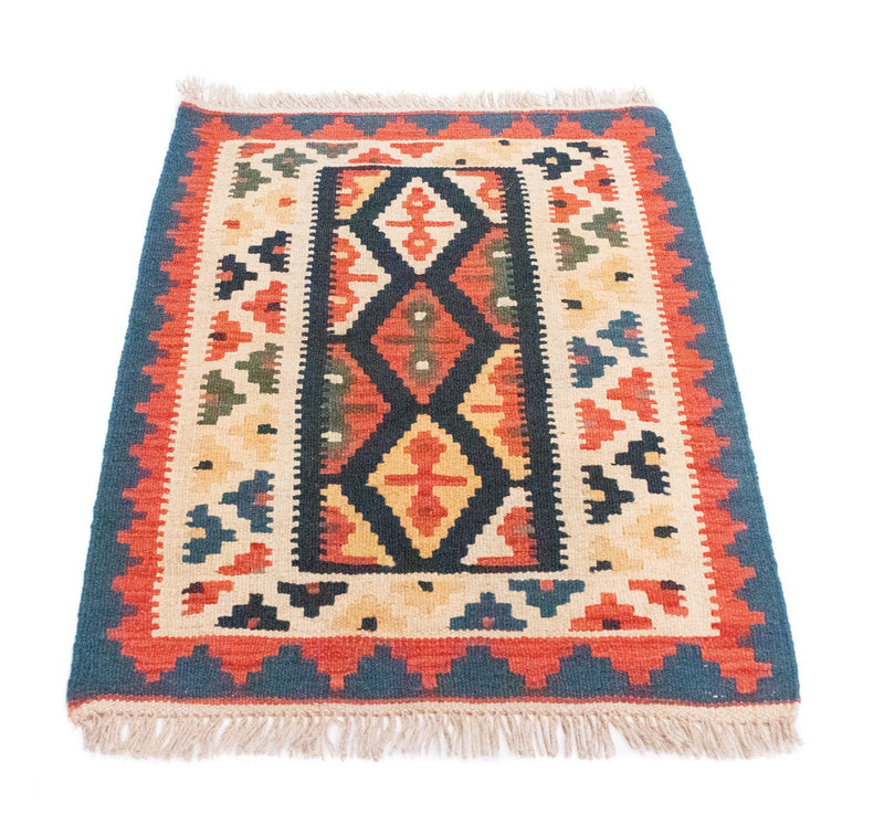 Tapis Kelim - Oriental - 90 x 65 cm - beige