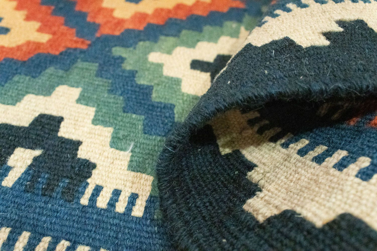 Tapis Kelim - Oriental - 90 x 60 cm - bleu