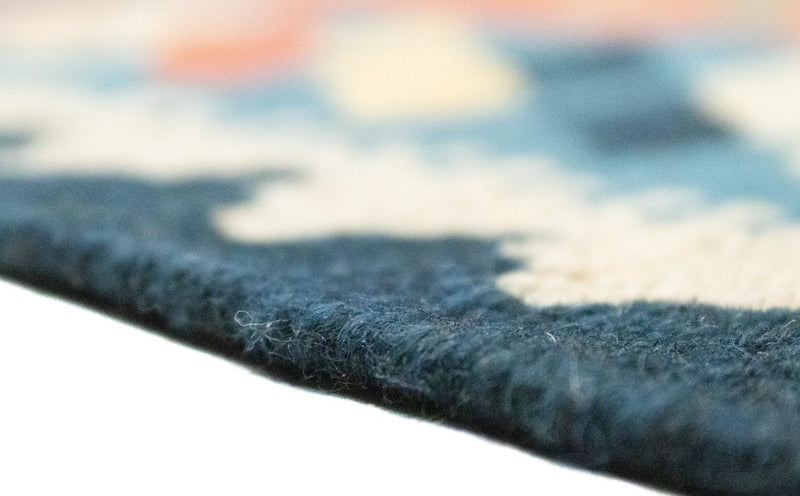 Tapis Kelim - Oriental - 87 x 60 cm - bleu