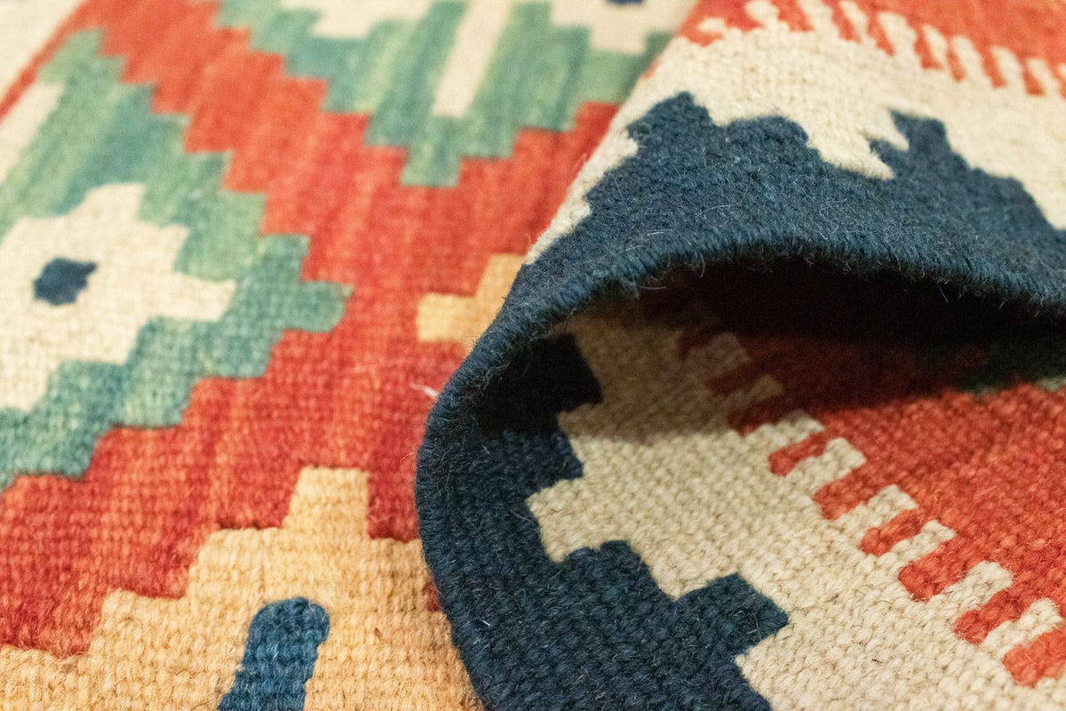 Tapis Kelim - Oriental - 92 x 62 cm - multicolore