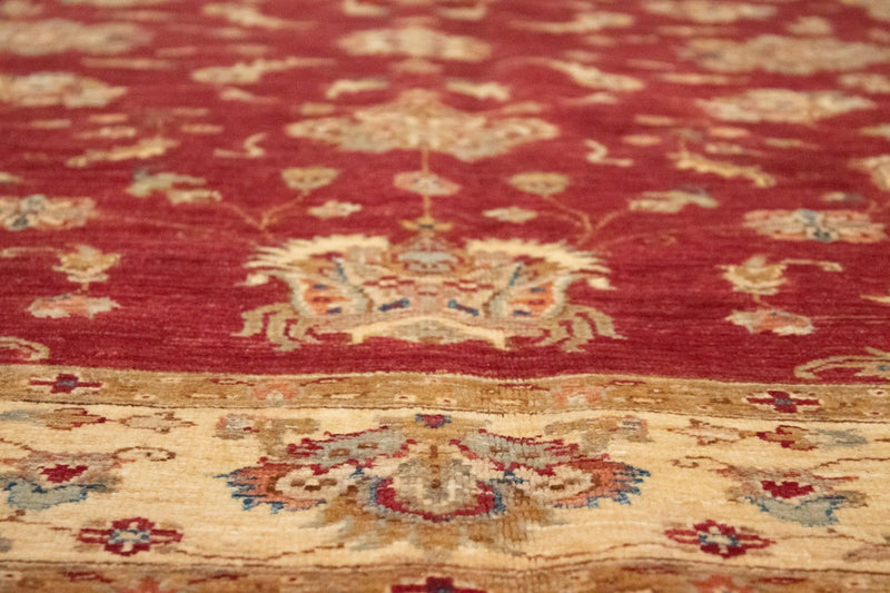 Tapis Ziegler - 247 x 202 cm - rouge