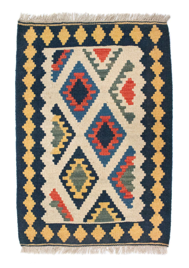Tapis Kelim - Oriental - 97 x 66 cm - beige