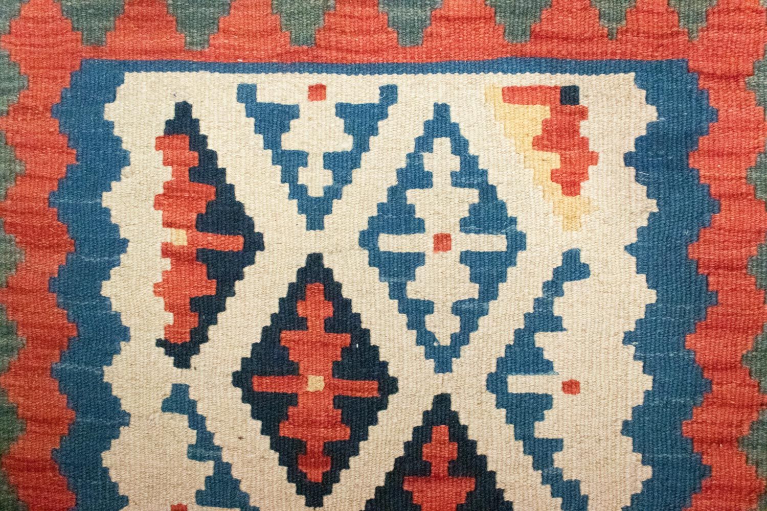 Tapis Kelim - Oriental - 90 x 65 cm - beige
