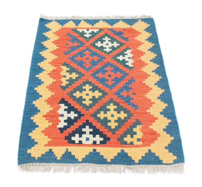 Tapis Kelim - Oriental - 90 x 64 cm - orange
